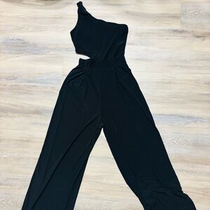 AllSaints one strap black jumpsuit Small/Medium